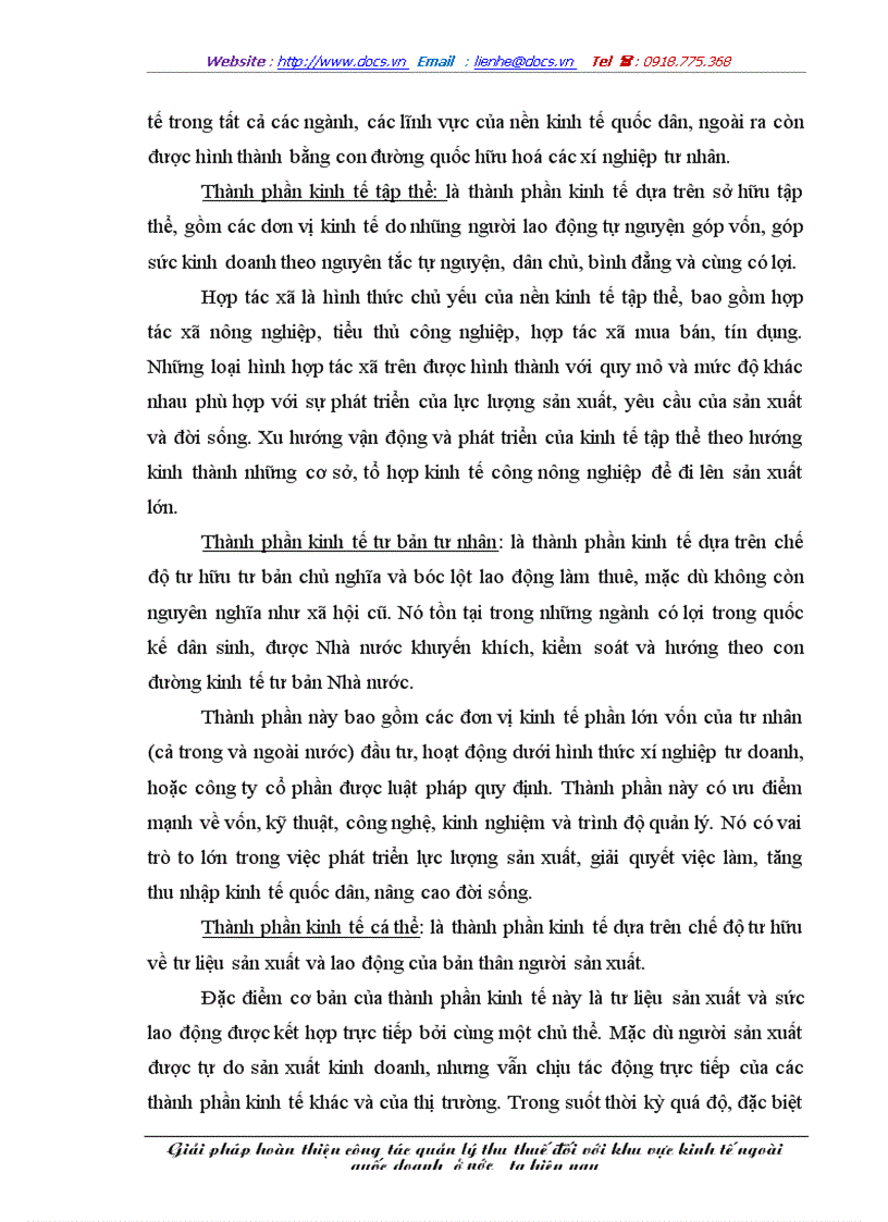 image for page Giải pháp hoàn thiện công tác quản lý thu thuế đối với khu vực kinh tế ngoài quốc doanh ở nước ta hiện nay