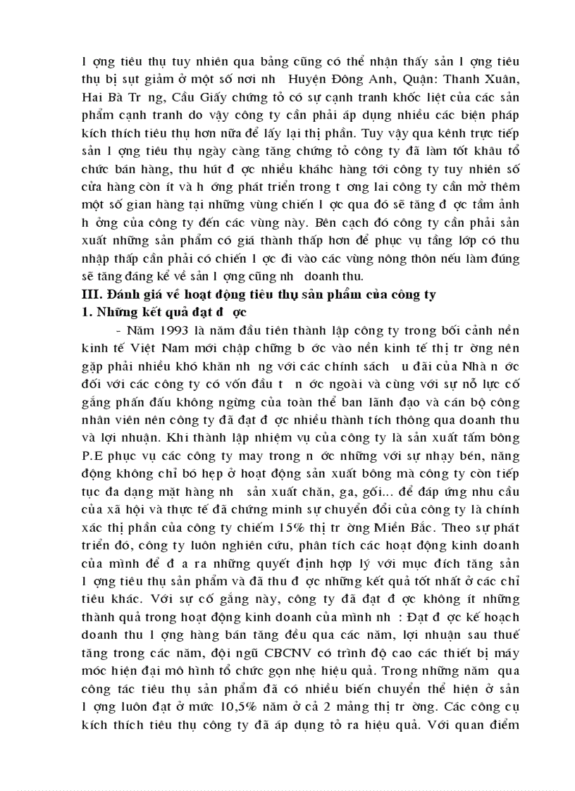 image for page Một số biện pháp nhằm nâng cao sản lượng tiêu thụ sản phẩm tại Công ty Liên doanh TNHH sản xuất và kinh doanh tấm bông PE Hà Nội