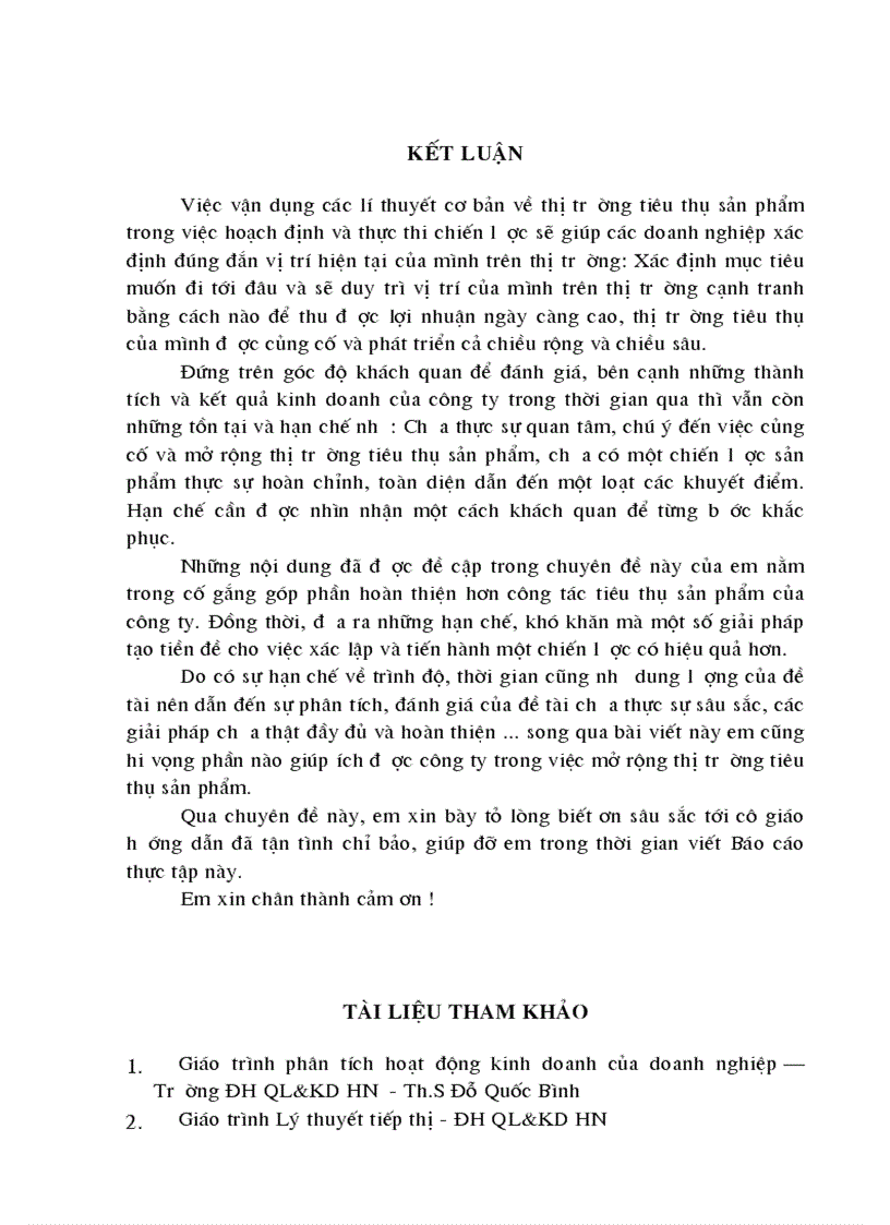 image for page Một số biện pháp nhằm nâng cao sản lượng tiêu thụ sản phẩm tại Công ty Liên doanh TNHH sản xuất và kinh doanh tấm bông PE Hà Nội