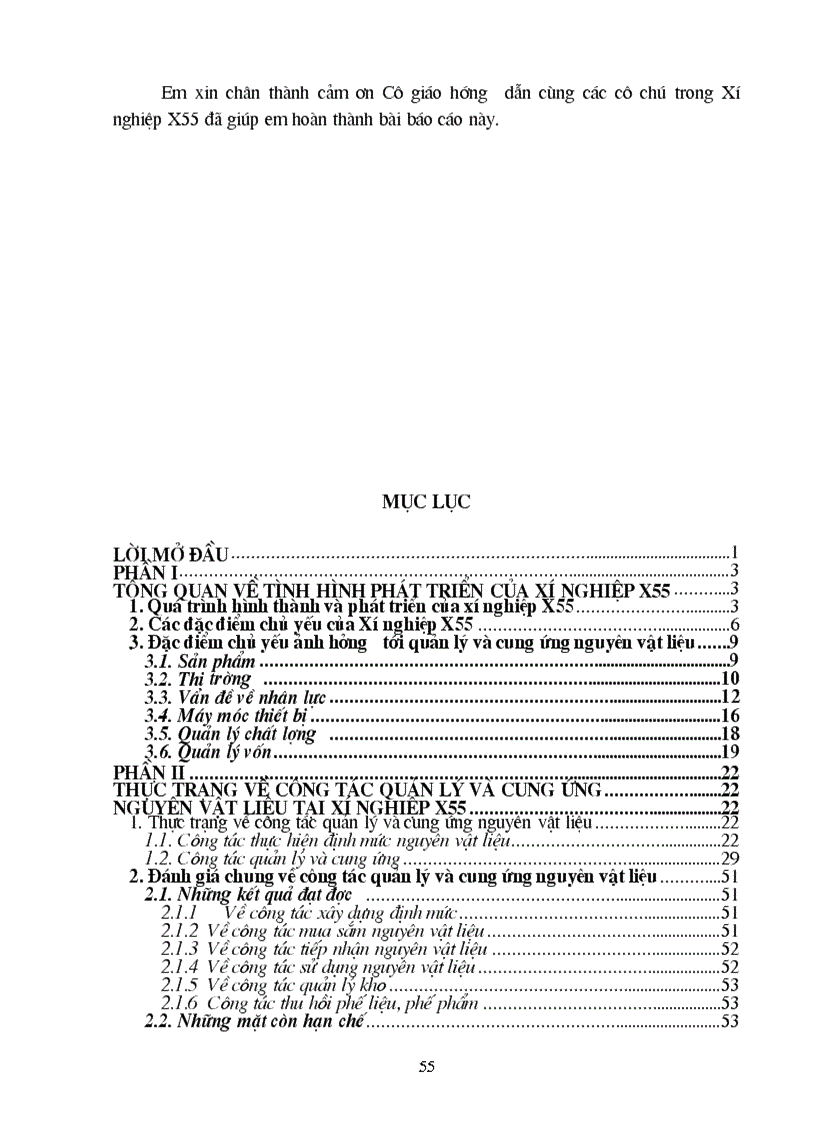 image for page Hoàn thiện công tác quản lý và cung ứng nguyên vật liệu tại Xí nghiệp sản xuất đồ dùng học cụ huấn luyện X55