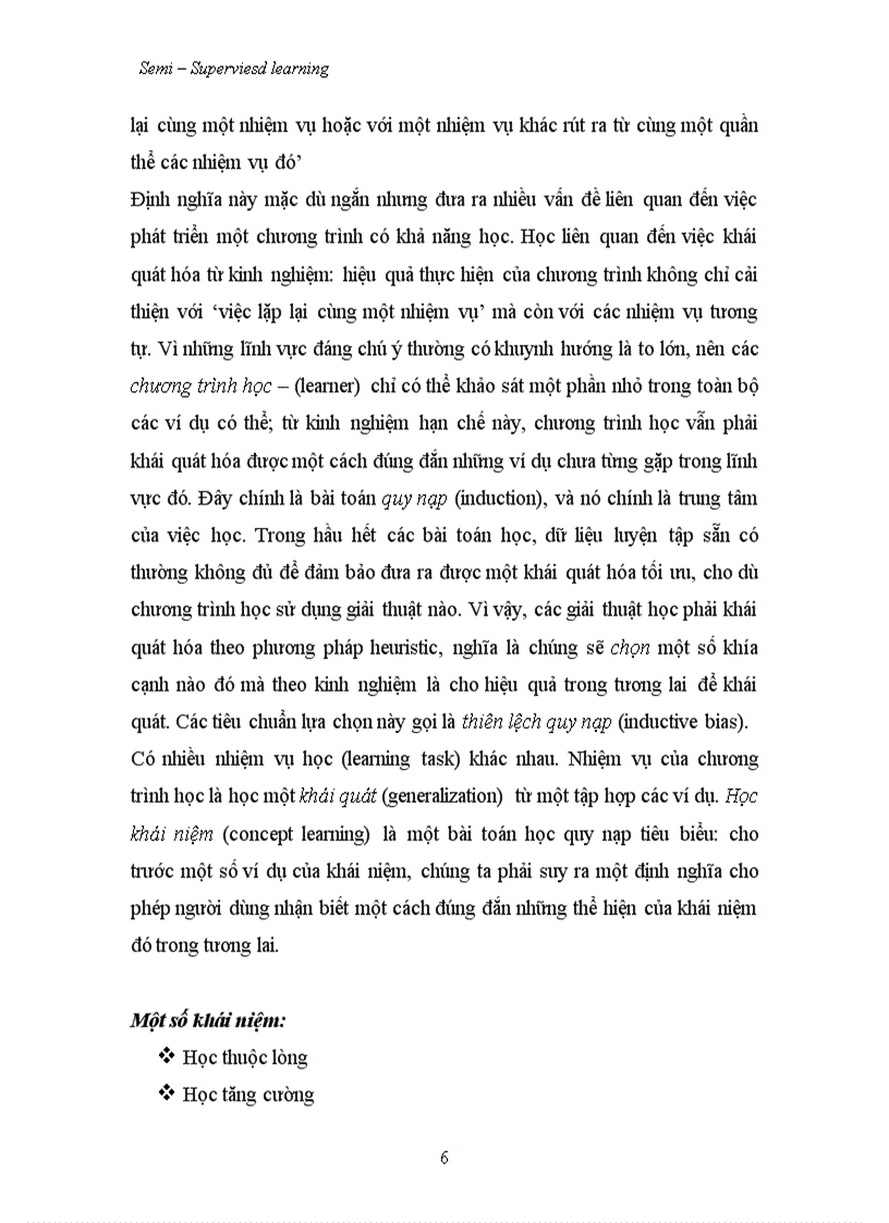 image for page Semi supervised learning