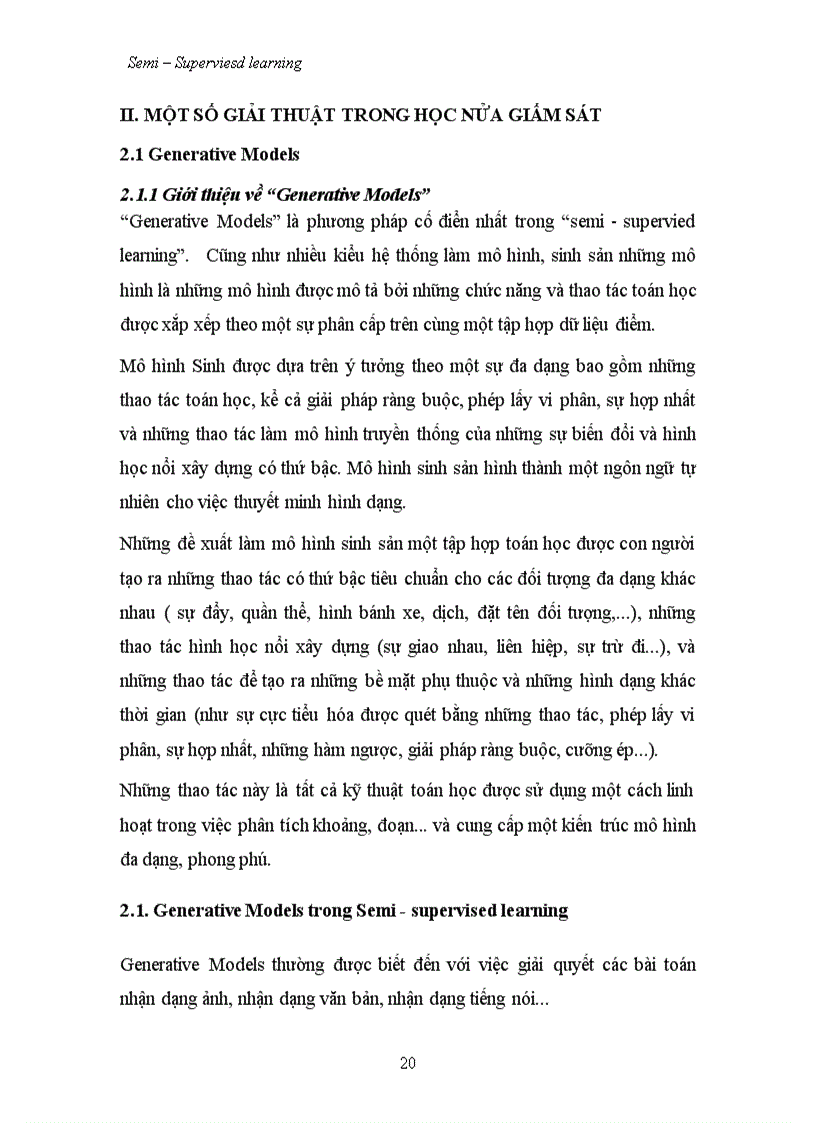 image for page Semi supervised learning