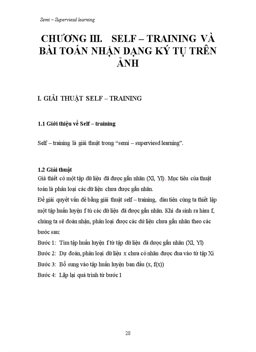 image for page Semi supervised learning