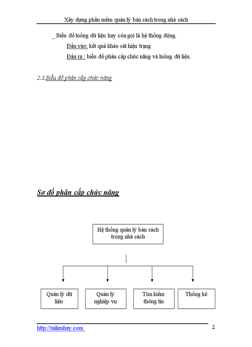 image for page Xây dựng phần mềm quản lý bán sách trong nhà sách