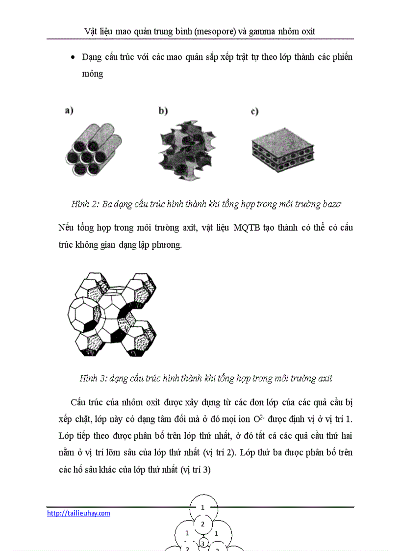 image for page Vật liệu mao quản trung bình mesopore và gamma nhôm oxit