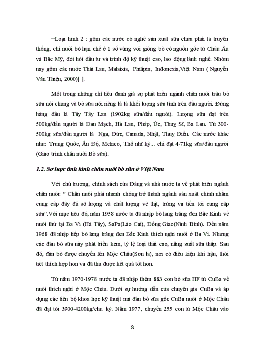 image for page Ứng dụng một số biện pháp kỹ thuật nhằm nâng cao khả năng sinh sản tên đàn bò lai hướng sữa tại Trung tâm sữa Ba VÌ