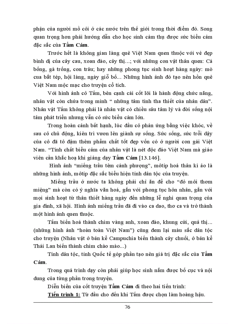 image for page Phương hướng dạy học Tấm Cám từ việc nhận thức về vai trò và tác dụng của yếu tố thần kì