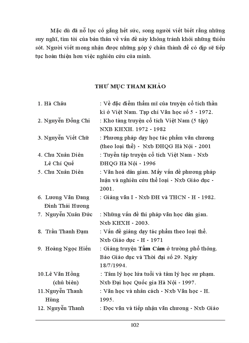 image for page Phương hướng dạy học Tấm Cám từ việc nhận thức về vai trò và tác dụng của yếu tố thần kì