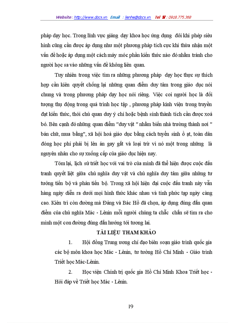 image for page Sự đấu tranh giữa tư tưởng của các nhà triết học và các trường phái triết học