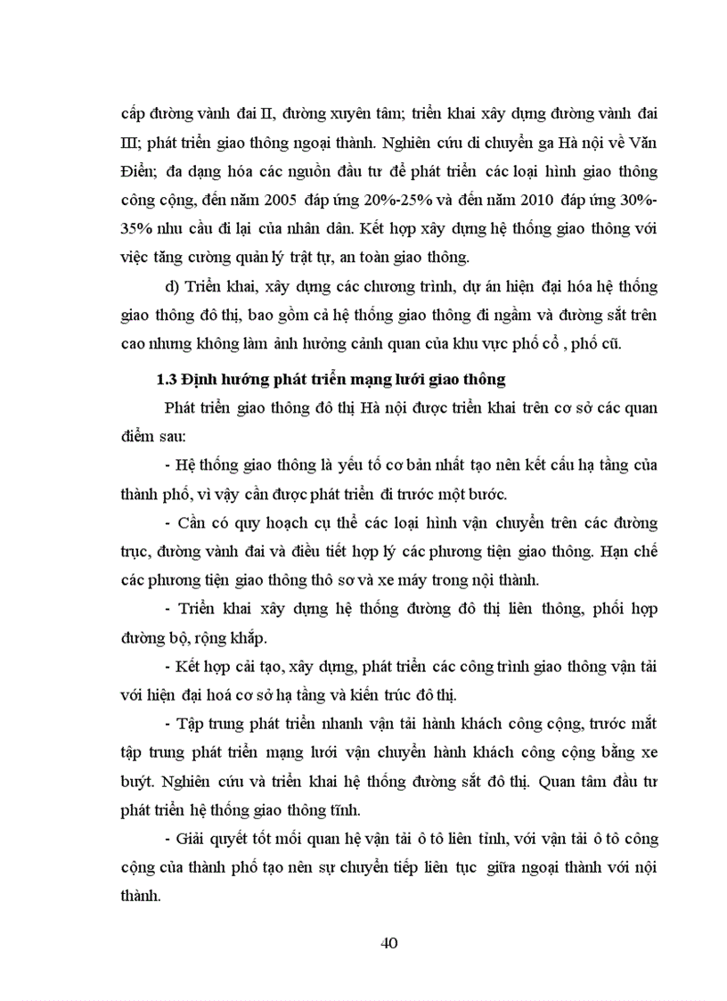 image for page Phương hướng và giải pháp nhằm phát triển vận tải hành khách công cộng bằng xe buýt ở hà nội