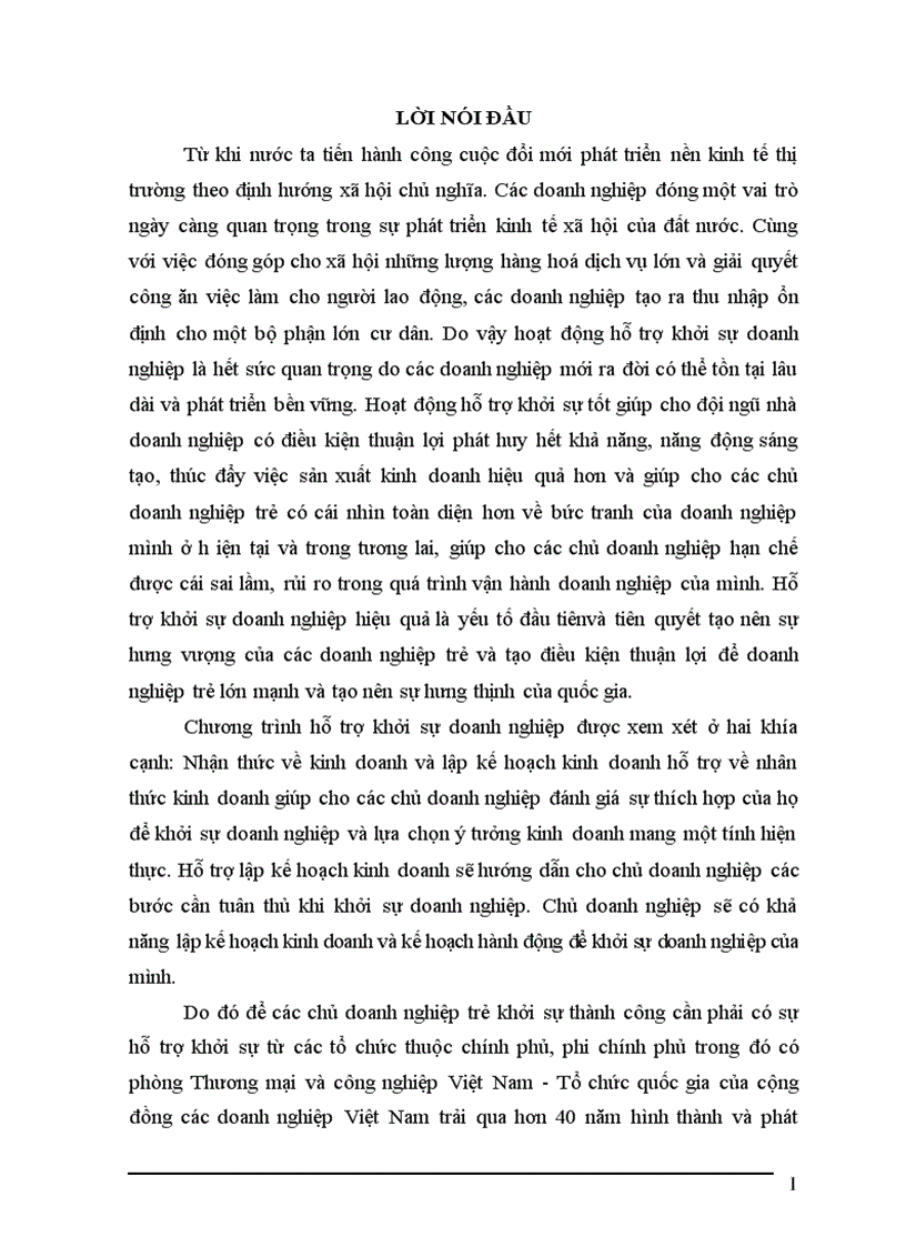image for page Phương hướng và một số giải pháp nhằm nâng cao hoạt động hỗ trợ khởi sự doanh nghiệp tại phòng thương mại và công nghiệp việt nam