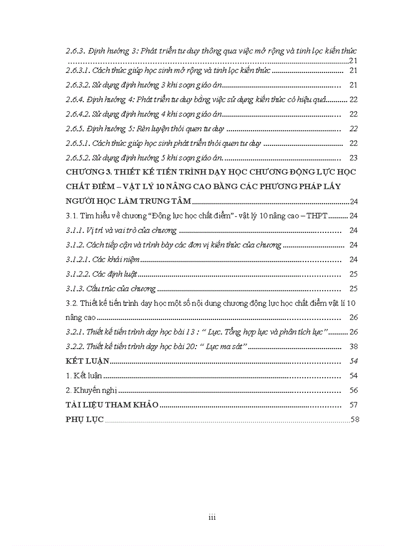 image for page Thiết kế phương án dạy chương động lực học chất điểm vật Lý lớp 10 nâng cao bằng các phương pháp lấy người học làm trung tâm
