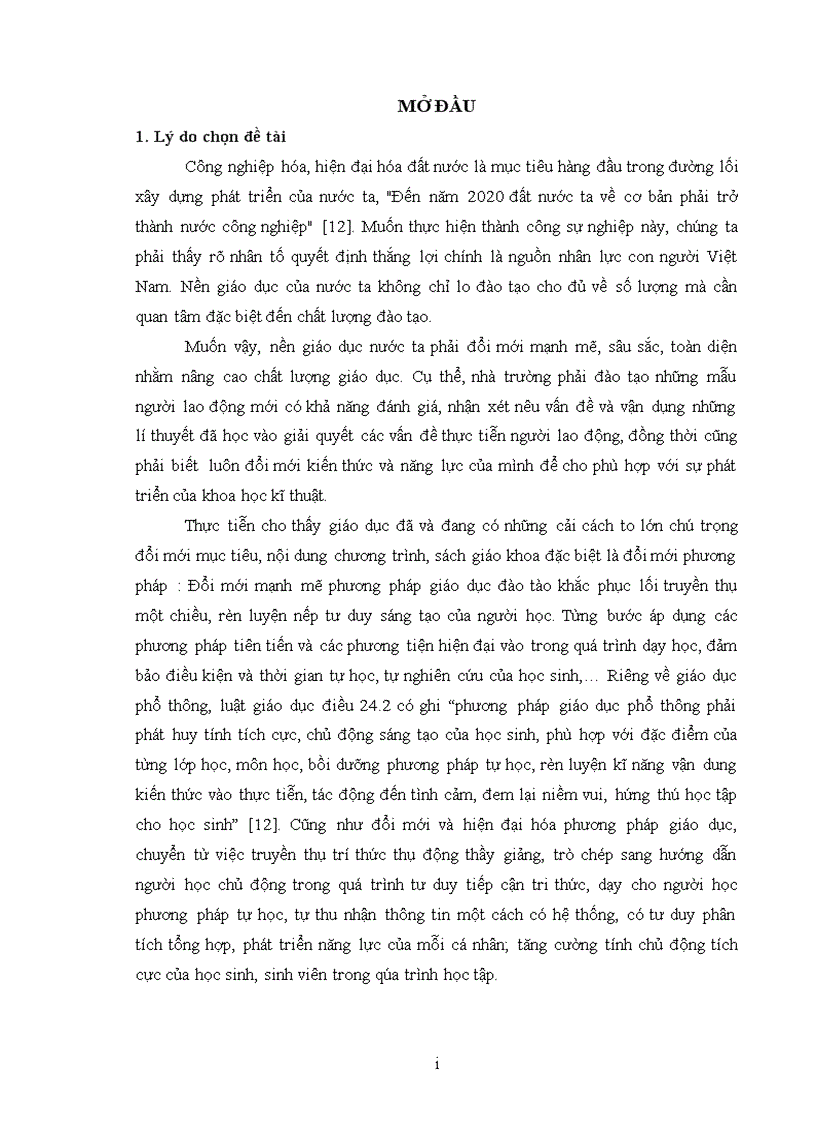 image for page Thiết kế phương án dạy chương động lực học chất điểm vật Lý lớp 10 nâng cao bằng các phương pháp lấy người học làm trung tâm