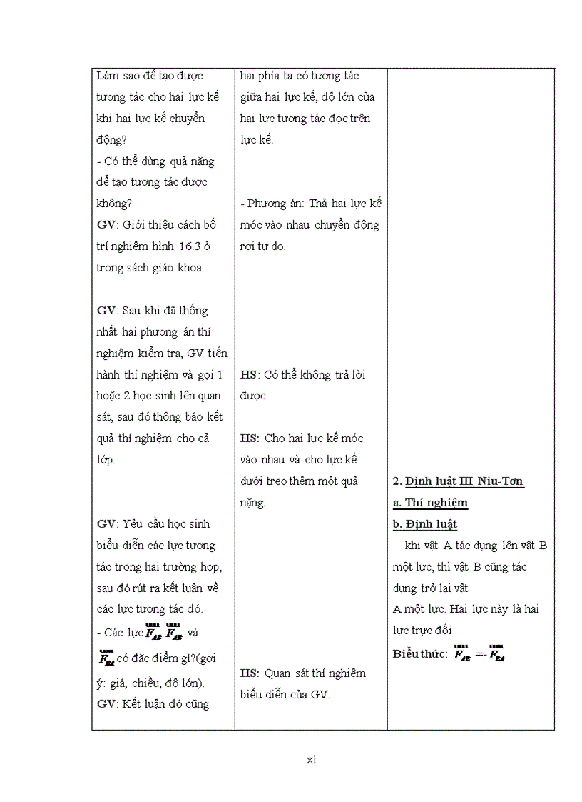 image for page Thiết kế phương án dạy chương động lực học chất điểm vật Lý lớp 10 nâng cao bằng các phương pháp lấy người học làm trung tâm