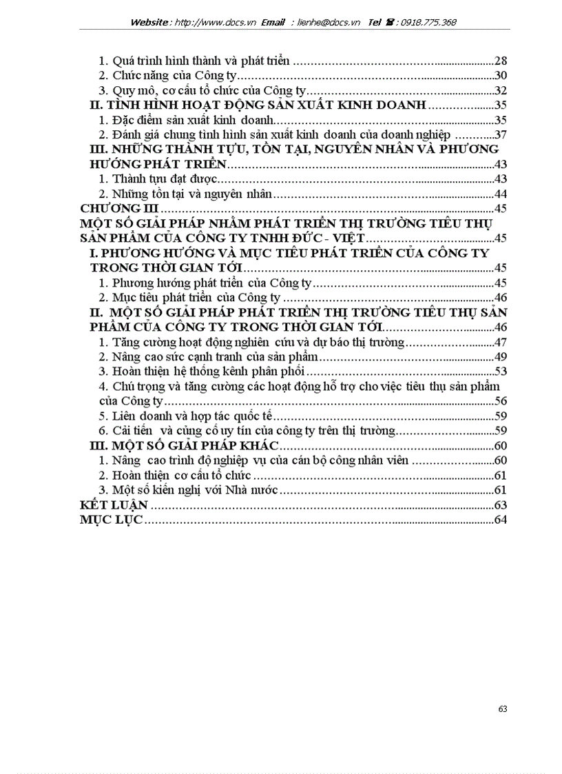 image for page Một số giải pháp nhằm phát triển thị trường tiêu thụ sản phẩm của Công ty TNHH sản xuất thương mại dich vụ Đức Việt