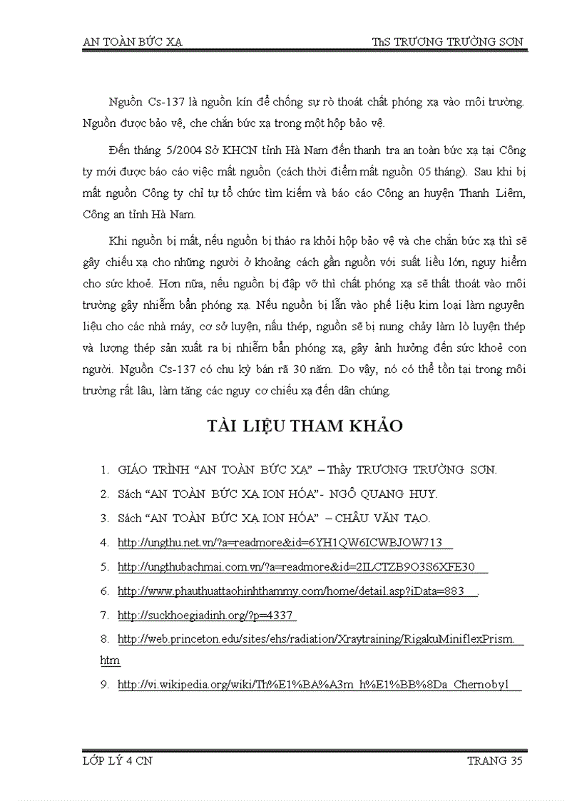 image for page Ảnh hưởng của bức xạ ion hóa lên cơ thể con người