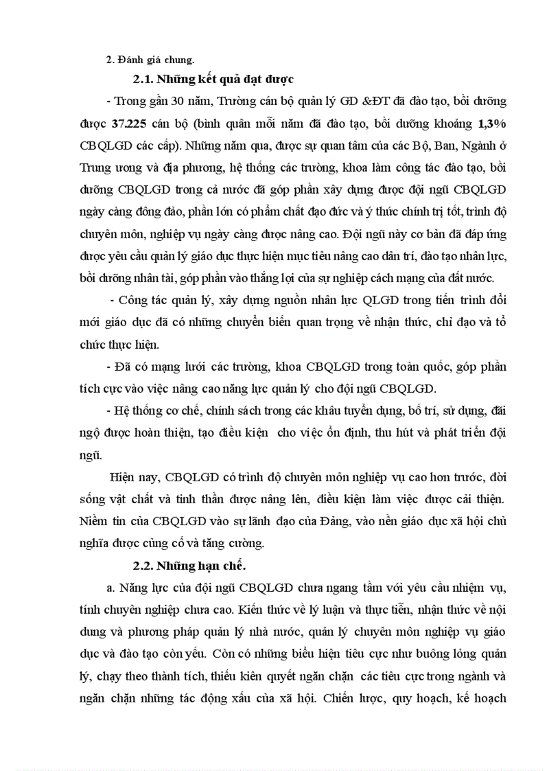 image for page Đề án thành lập Học viện Quản lý Giáo dục trên cơ sở Trường Cán bộ quản lý giáo dục và đào tạo