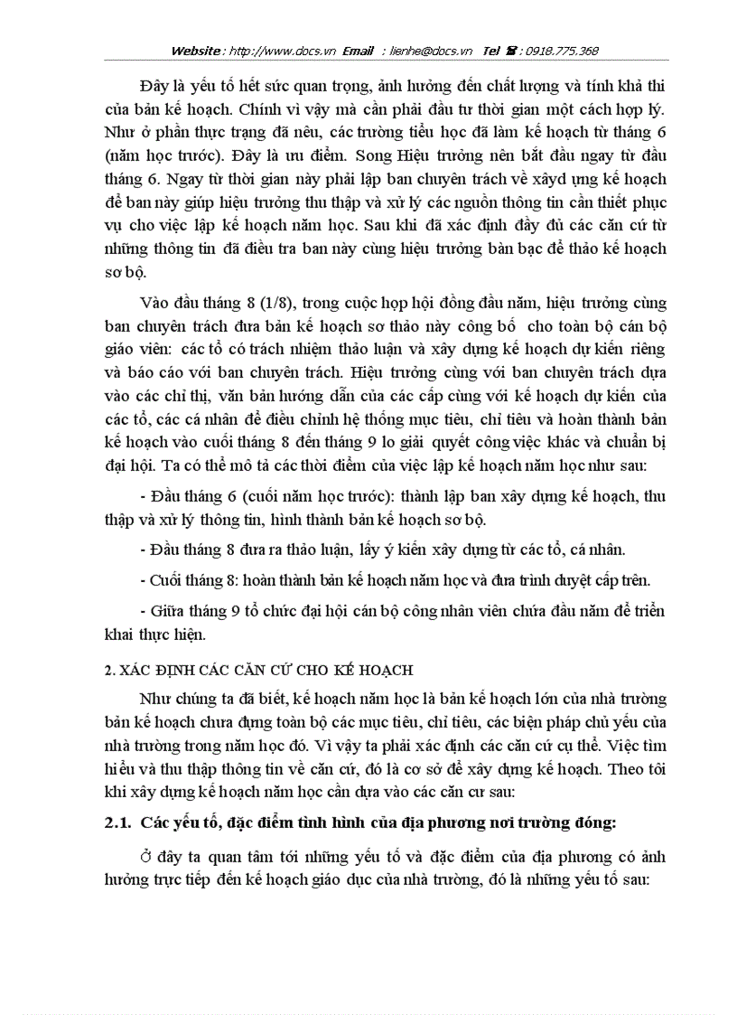 image for page Một số biện pháp xây dựng kế hoạch năm học ở trường tiểu học