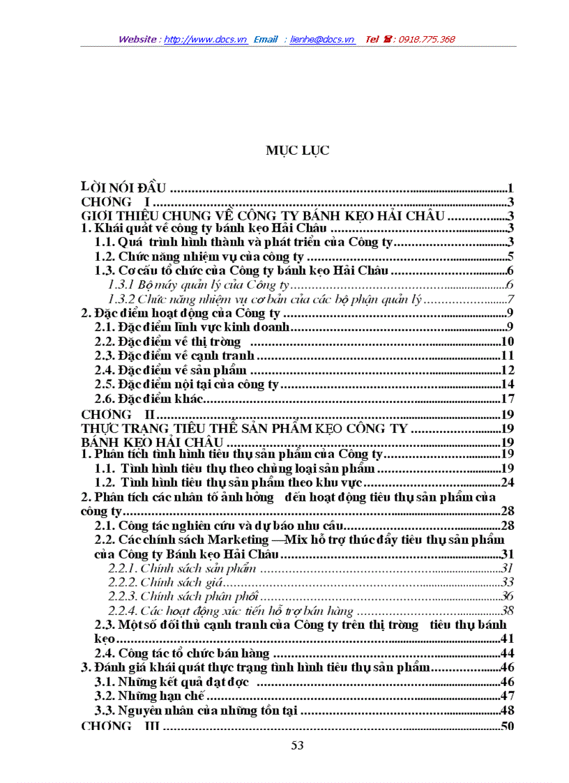 image for page Biện pháp đẩy mạnh hoạt động tiêu thụ sản phẩm ở Công ty bánh kẹo Hải Châu