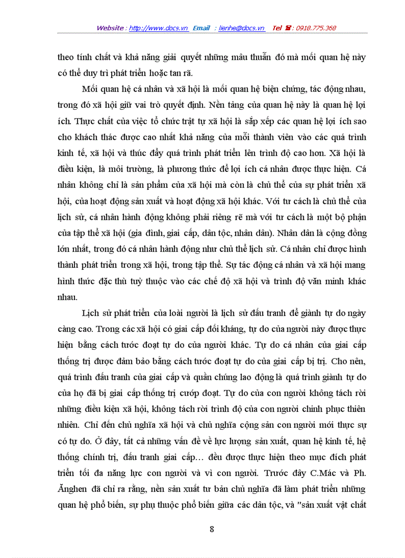 image for page Mối quan hệ giữa cá nhân và xã hội