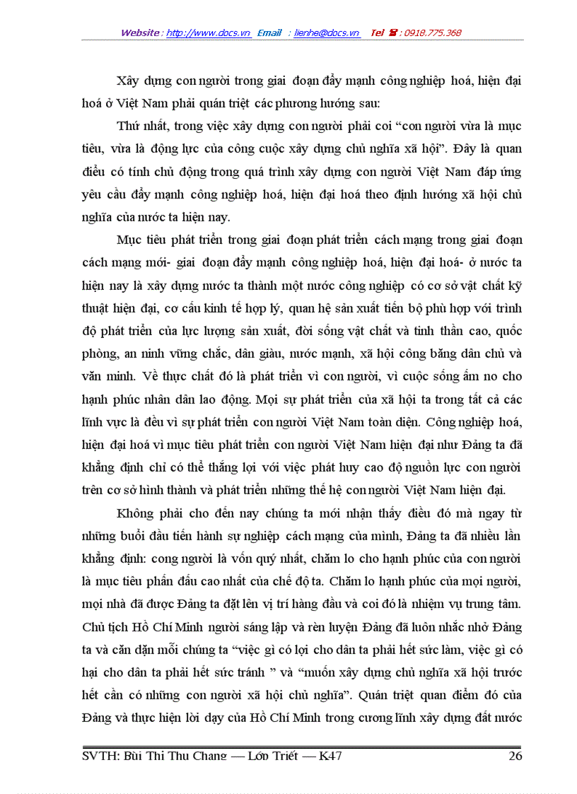 image for page Quan niệm về con người