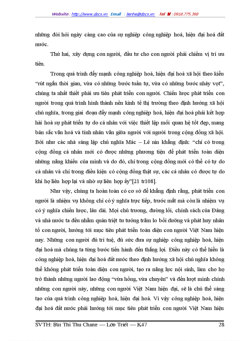 image for page Quan niệm về con người