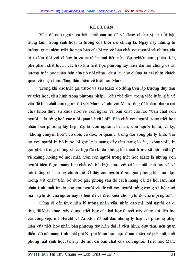 image for page Quan niệm về con người