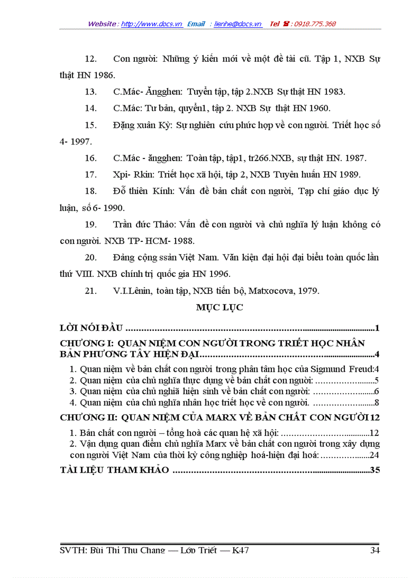 image for page Quan niệm về con người