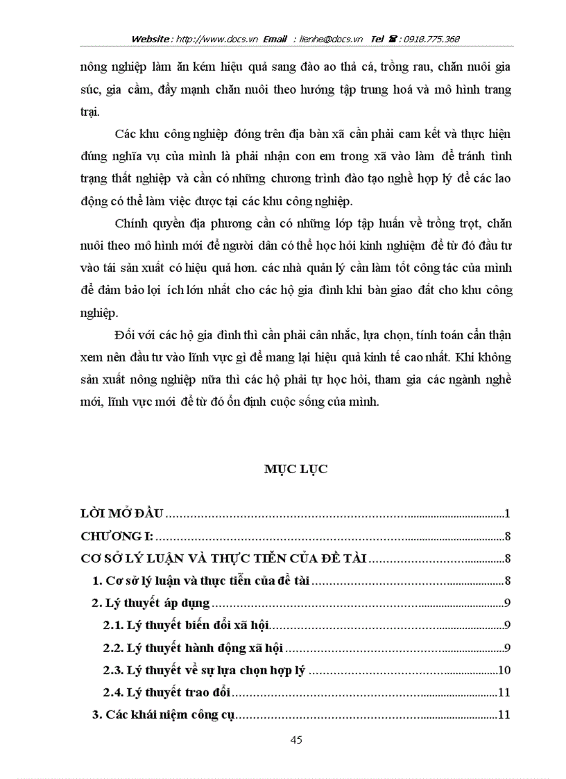 image for page Các yếu tố tác động đến hiệu quả hoạt động sử dụng tiền đền bù do bàn giao đất cho khu công nghiệp của các hộ gia đình