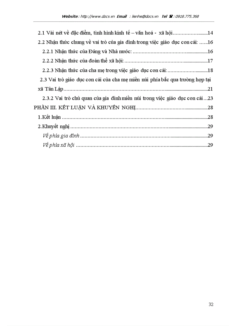 image for page Vai trò của gia đình miền núi trong việc giáo dục con cái