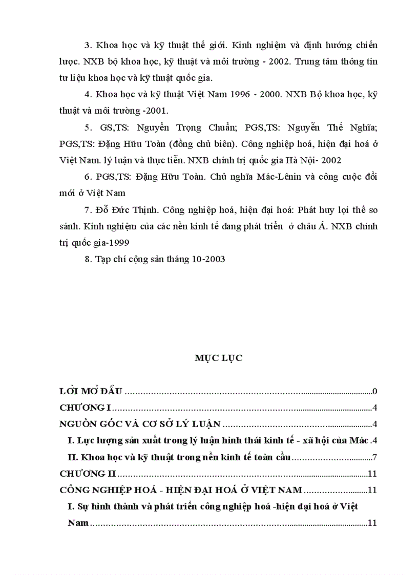 image for page Vai trò của khoa học và kỹ thuật trong sự phát triển lực lượng sản xuất