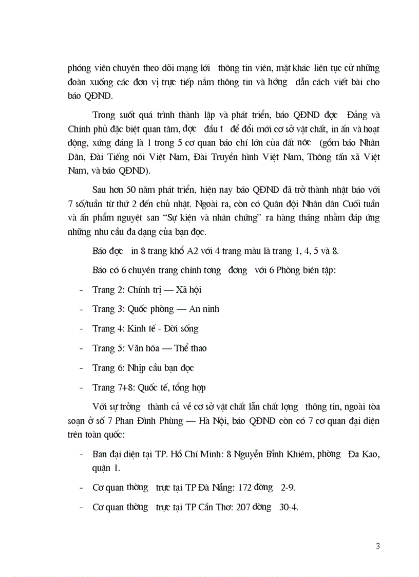 image for page Hoạt động và tổ chức của tòa soạn báo Quân đội nhân dân