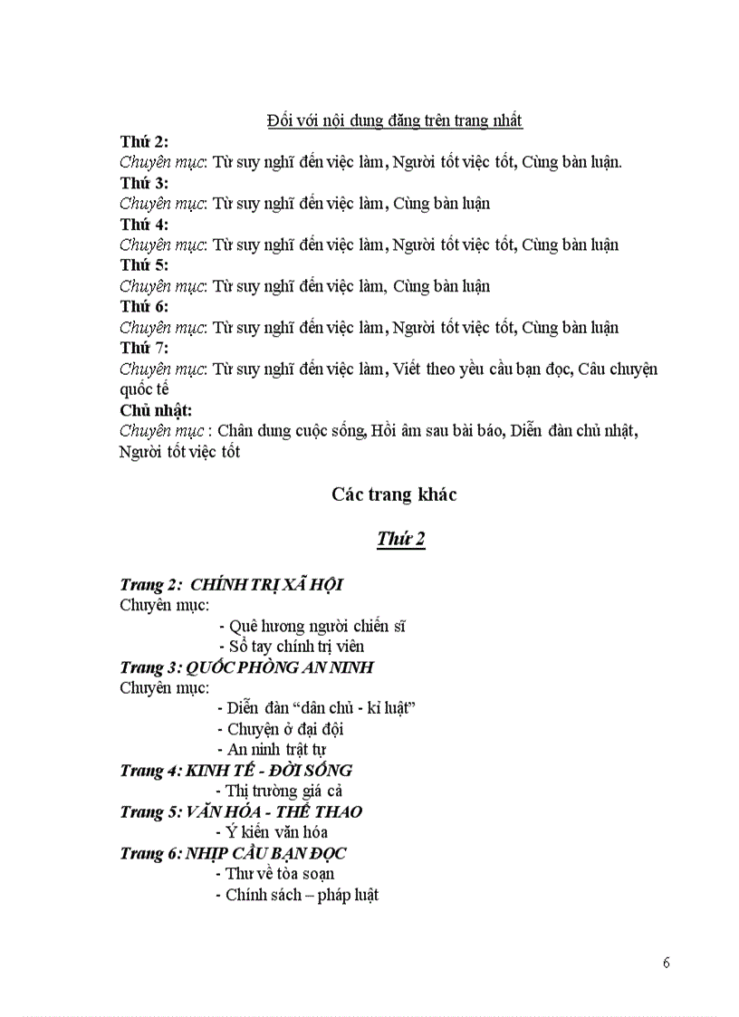 image for page Hoạt động và tổ chức của tòa soạn báo Quân đội nhân dân