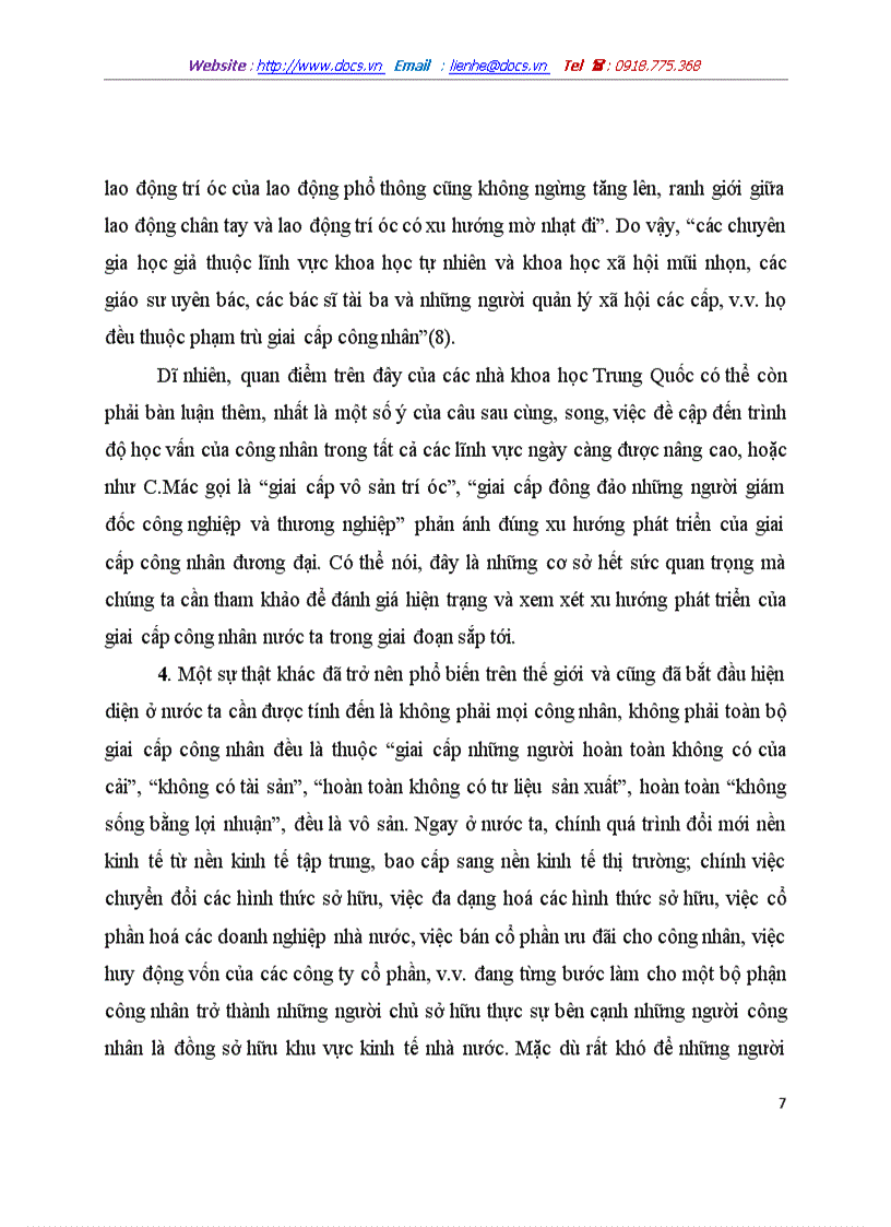 image for page Xu hướng phát triển của giai cấp công nhân việt nam trong thời kỳ đẩy mạnh công nghiệp hoá theo hướng hiện đại và hội nhập quốc tế