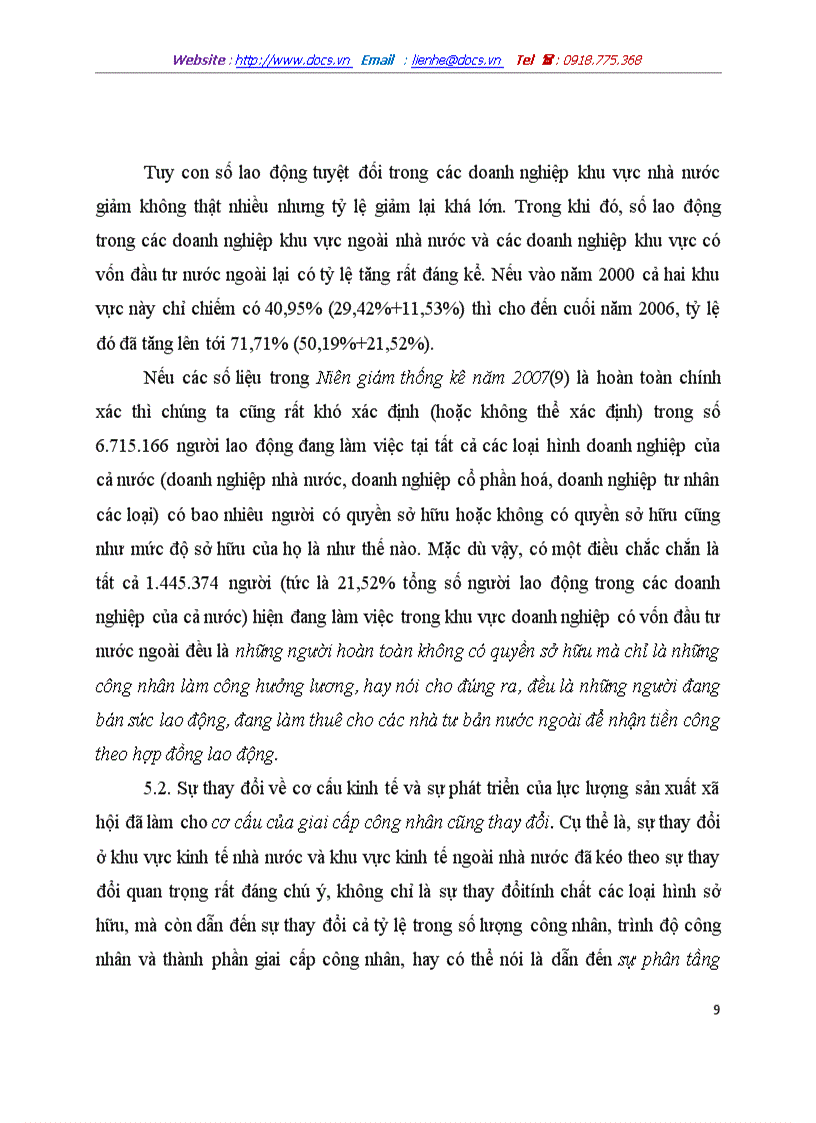 image for page Xu hướng phát triển của giai cấp công nhân việt nam trong thời kỳ đẩy mạnh công nghiệp hoá theo hướng hiện đại và hội nhập quốc tế