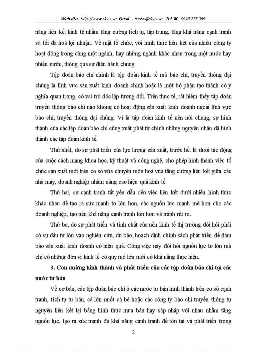 image for page Tập đoàn tư bản truyền thông