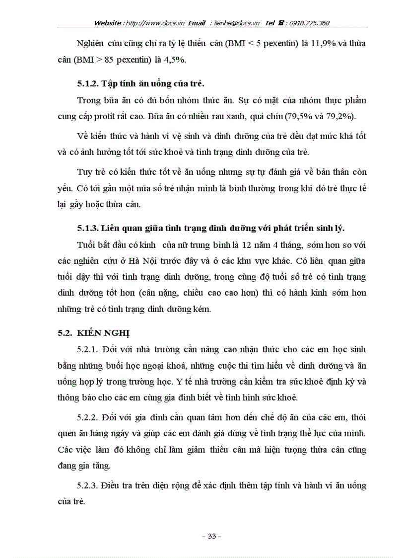 image for page Các yếu tố liên quan tới tình trạng dinh dưỡng của trẻ