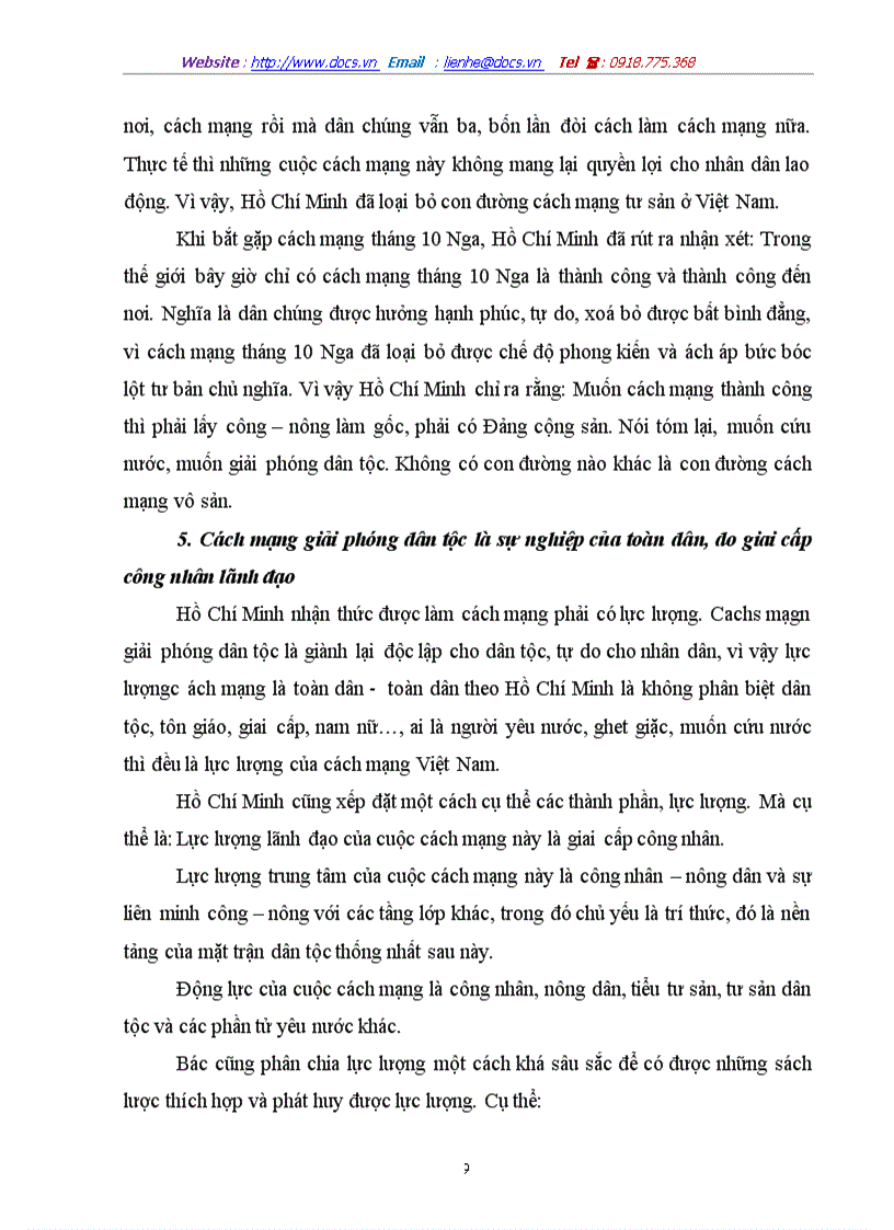 image for page Tư tưởng hồ chí minh về vấn đề dân tộc và cách mạng giải phóng dân tộc