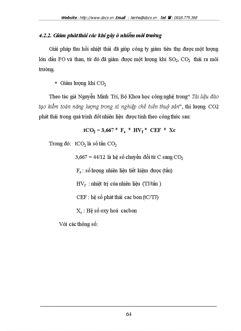 image for page Đánh giá hiệu quả giải pháp thu hồi nhiệt thải trong chương trình tiết kiệm năng lượng tại công ty Cao su Sao Vàng