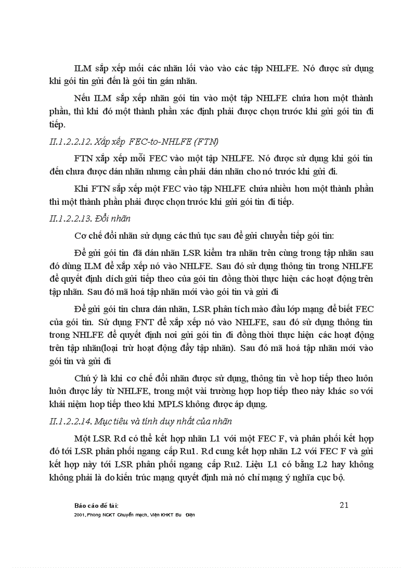 image for page Nghiên cứu công nghệ chuyển mạch nhãn mpls và đề xuất các kiến nghị áp dụng công nghệ mpls trong mạng thế hệ mới ngn của tổng công ty bcvt việt nam