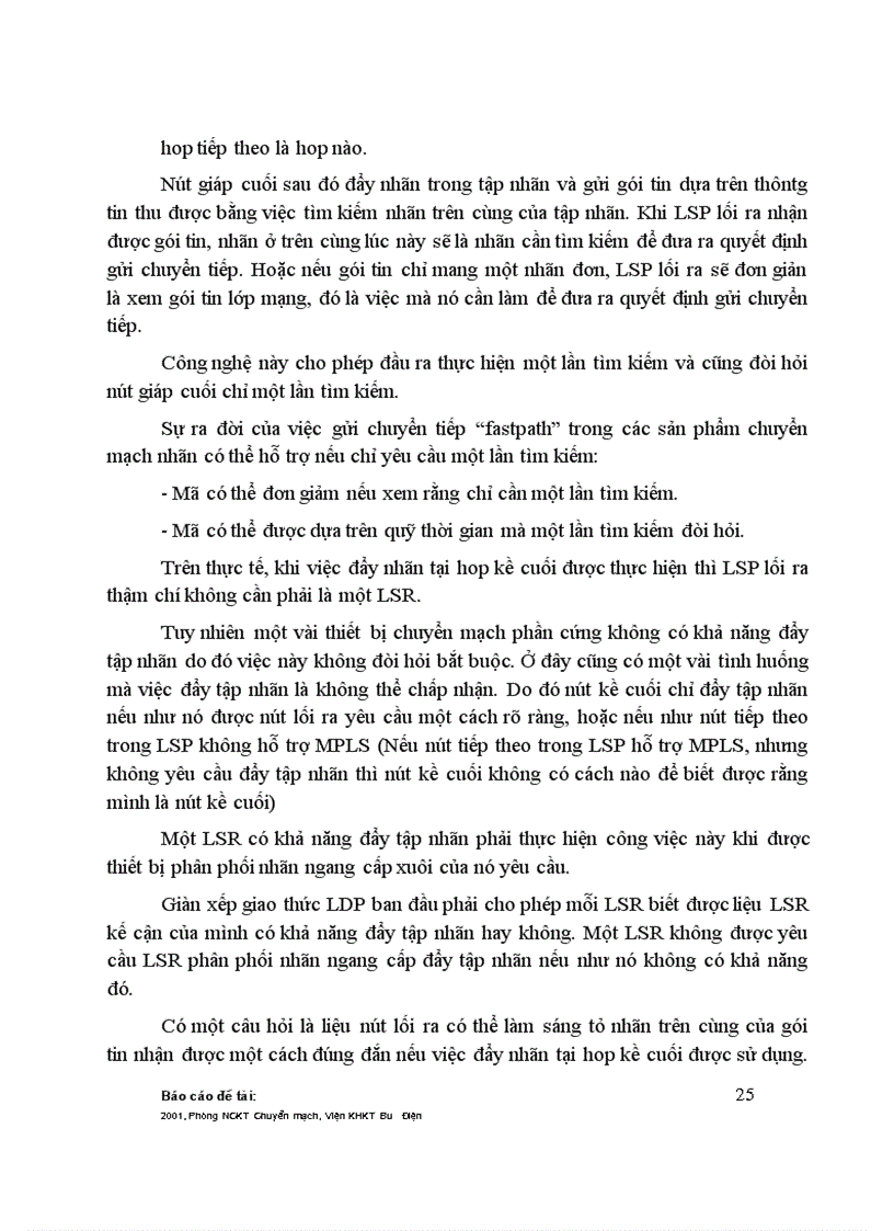 image for page Nghiên cứu công nghệ chuyển mạch nhãn mpls và đề xuất các kiến nghị áp dụng công nghệ mpls trong mạng thế hệ mới ngn của tổng công ty bcvt việt nam