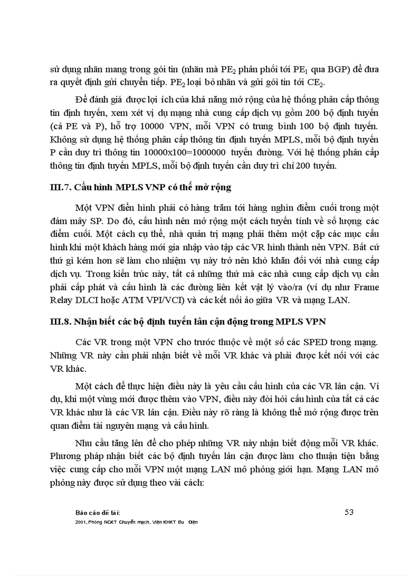 image for page Nghiên cứu công nghệ chuyển mạch nhãn mpls và đề xuất các kiến nghị áp dụng công nghệ mpls trong mạng thế hệ mới ngn của tổng công ty bcvt việt nam