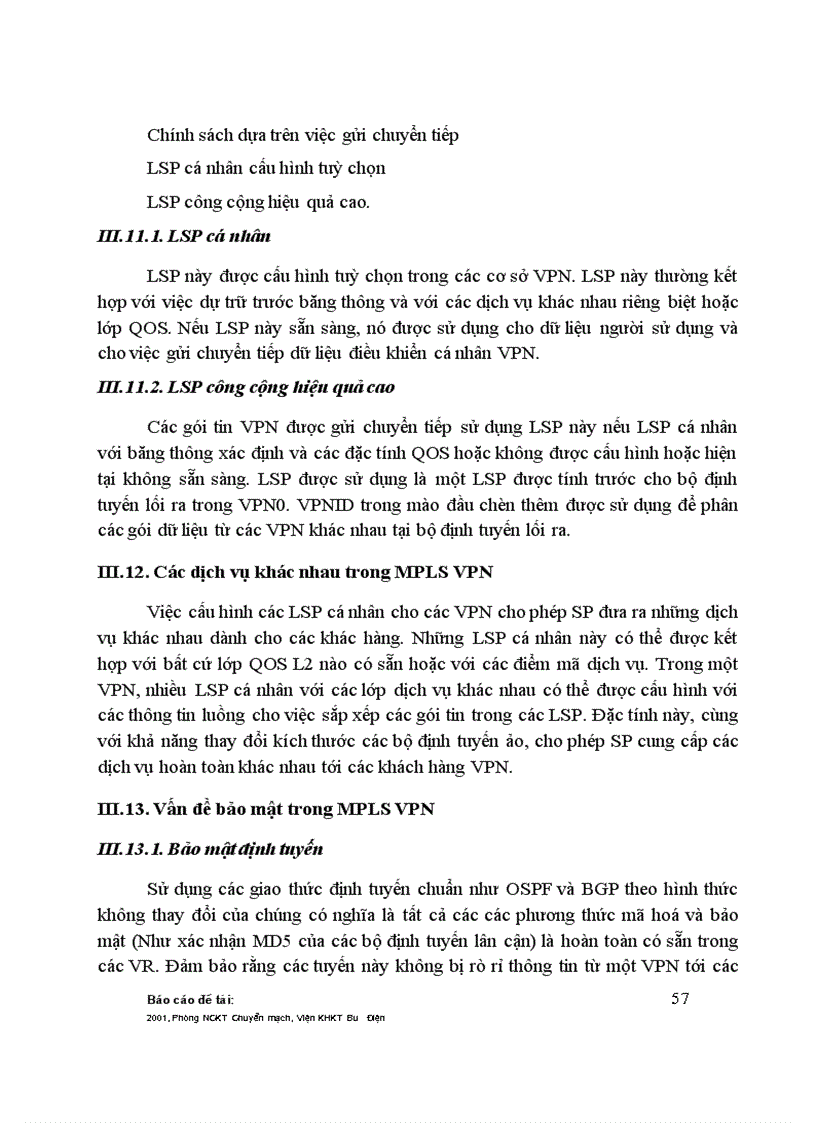 image for page Nghiên cứu công nghệ chuyển mạch nhãn mpls và đề xuất các kiến nghị áp dụng công nghệ mpls trong mạng thế hệ mới ngn của tổng công ty bcvt việt nam