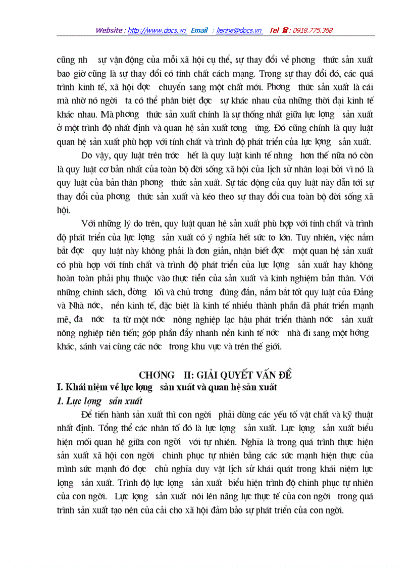 image for page Sự vận dụng quy luật của Công ty Bê tông và Xây Dựng Vĩnh Tuy vào sản xuất