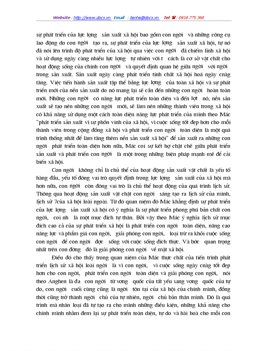 image for page Quan điểm của chủ nghĩa Mác về con người