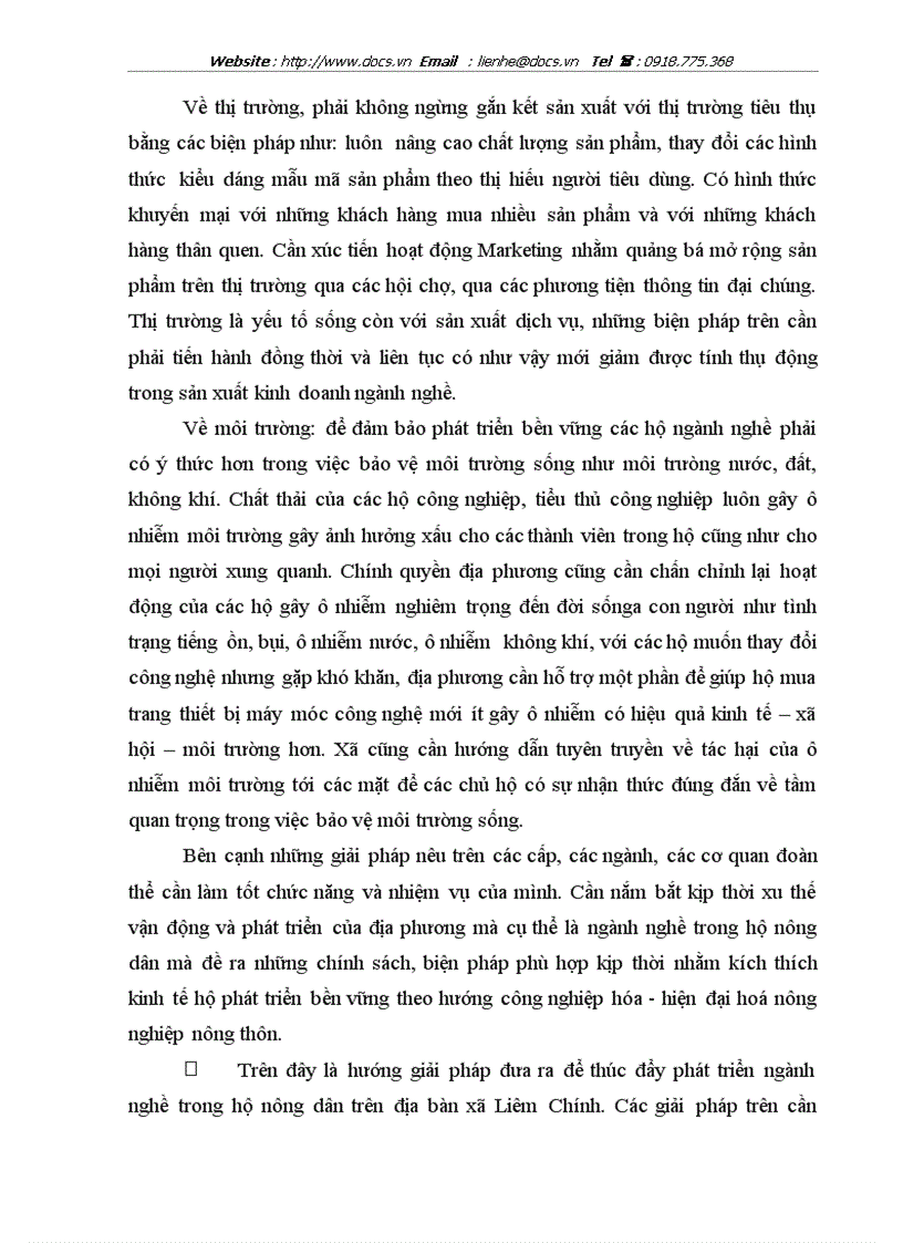 image for page Một số giải pháp chủ yếu phát triển ngành nghề cho hộ nông dân trên địa bàn xã Liêm Chính thị xã Phủ Lý tỉnh Hà Nam