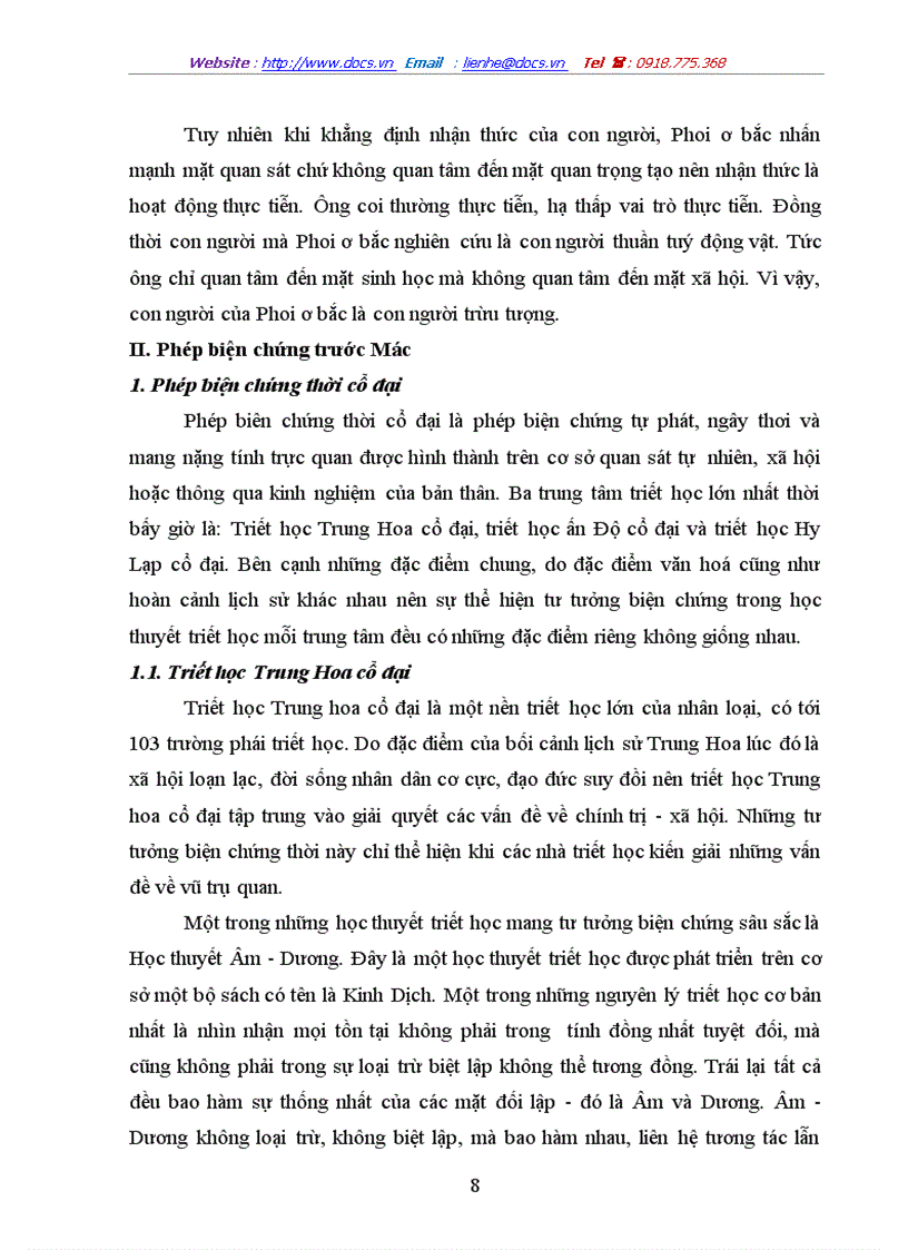 image for page Phân tích những thành tựu và hạn chế của phép biện chứng và chủ nghĩa duy vật trước Mác