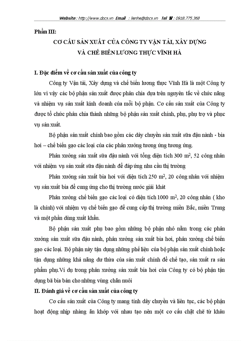 image for page Kiến nghị và giải pháp nhằm hoàn thiện công tác quản trị doanh nghiệp tại công ty vận tải xây dựng và chế biến lương thực vĩnh hà