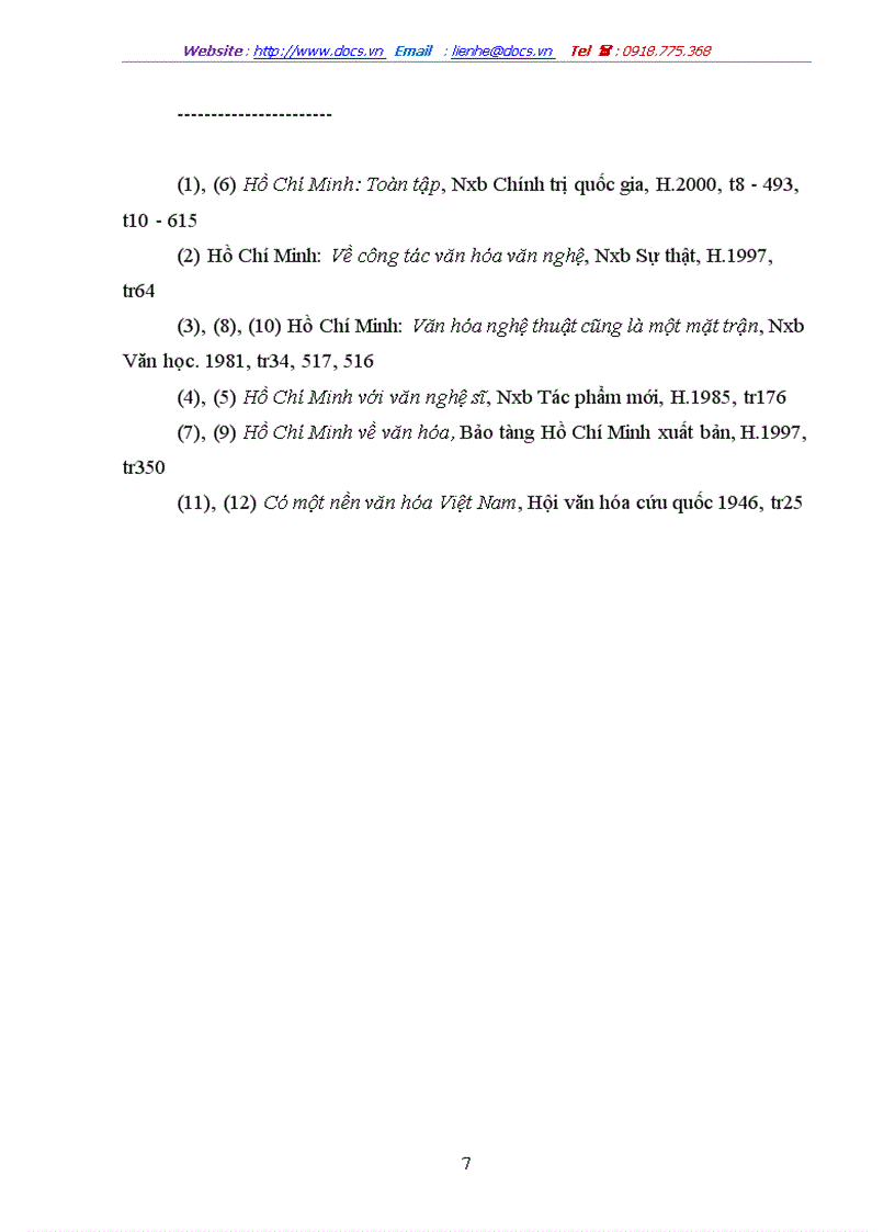 image for page Tư tưởng hồ chí minh về vai trò của văn hóa và vấn đề xây dựng lối sống văn hóa cho sinh viên hiện nay