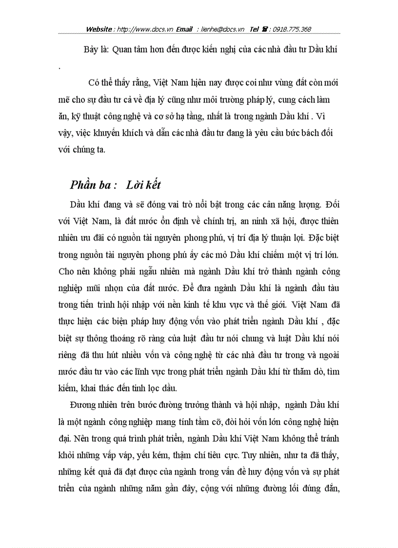 image for page Thực trạng và giải pháp huy động vốn đầu tư vào ngành Dầu khí ở Việt Nam giai đoạn hiện nay